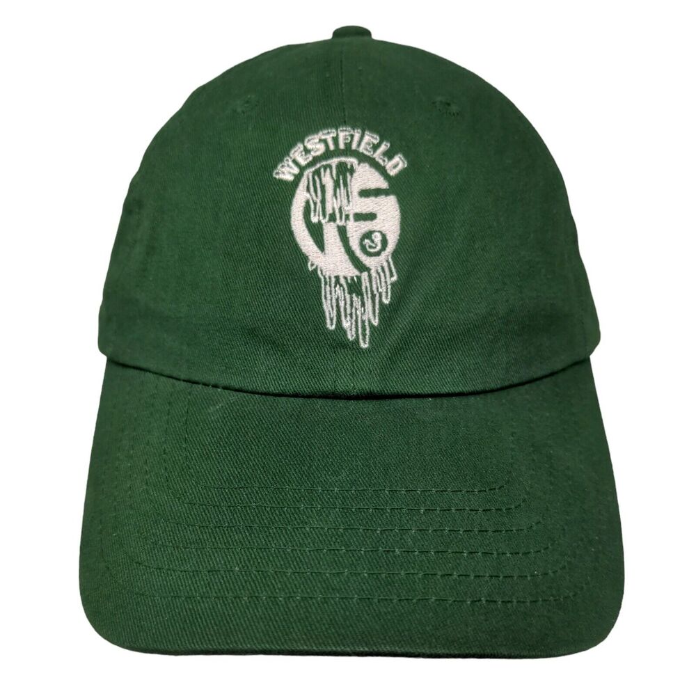 Westfield Slideback Hat Green One Size Embroidered Adjustable Big X